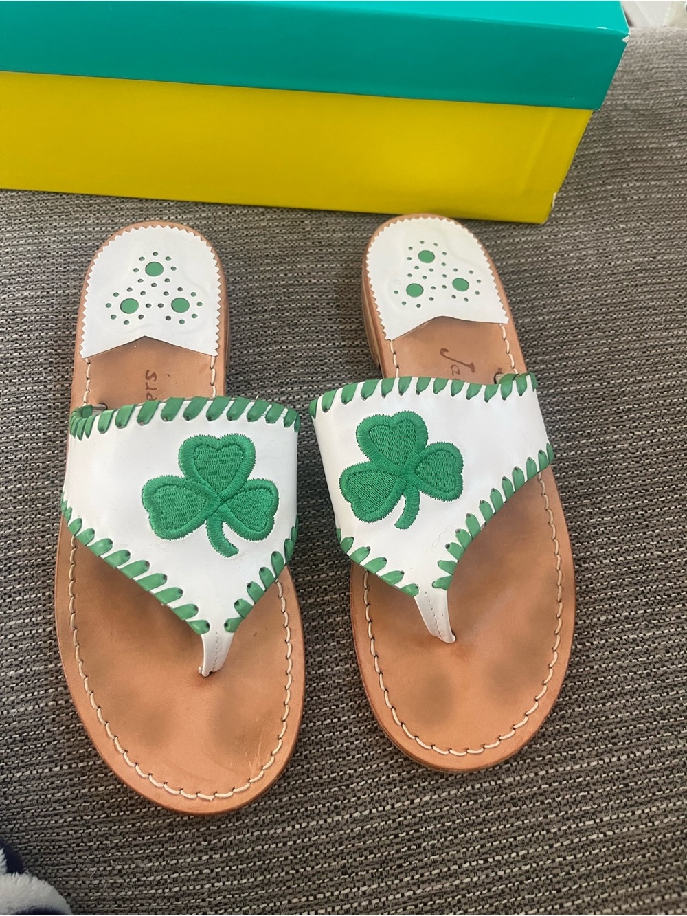 Jack Rogers Shamrock Sandals
